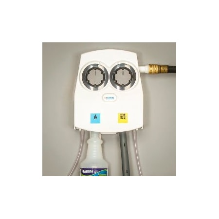 Brightwell Dispensers GEC 153; Universal Cleaning Chemical Dilution Dispenser, Dual Flow, 2-Chemical DPC1L1H-WK/U9